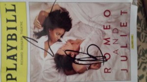 My signed Playbill
